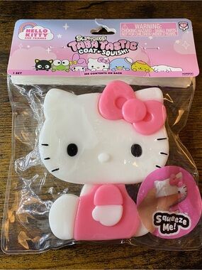 NWT! Squishy Hello Kitty and Friends - Hello Kitty